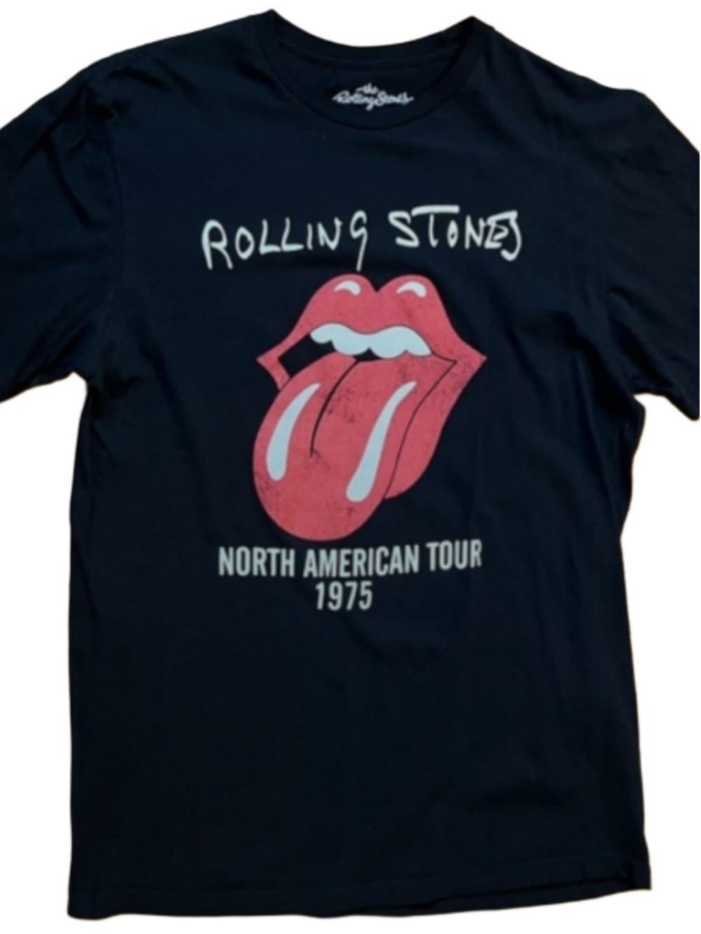 the Rolling Stones Black Tour T-Shirt M